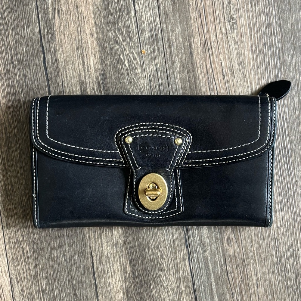 ❌❌SOLD❌❌🖤💖🖤VTG COACH Legacy Ali Leather Wallet🖤💖🖤 - Picture 4 of 16